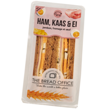 The Bread Office sandwich ham-kaas-ei